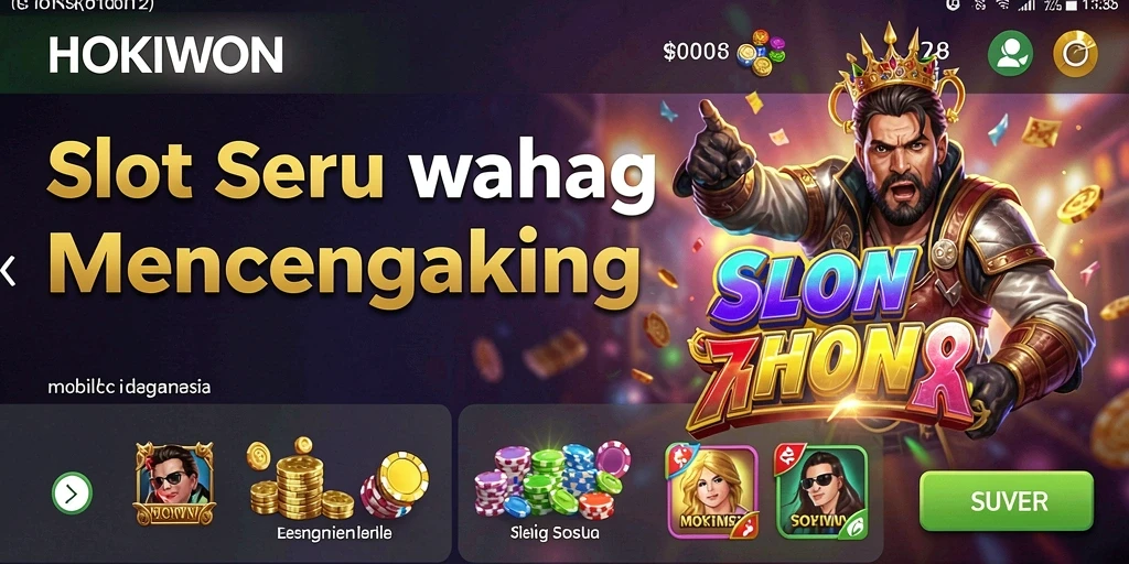 Tampilan gameplay HOKIWON yang seru dan mengasyikkan.