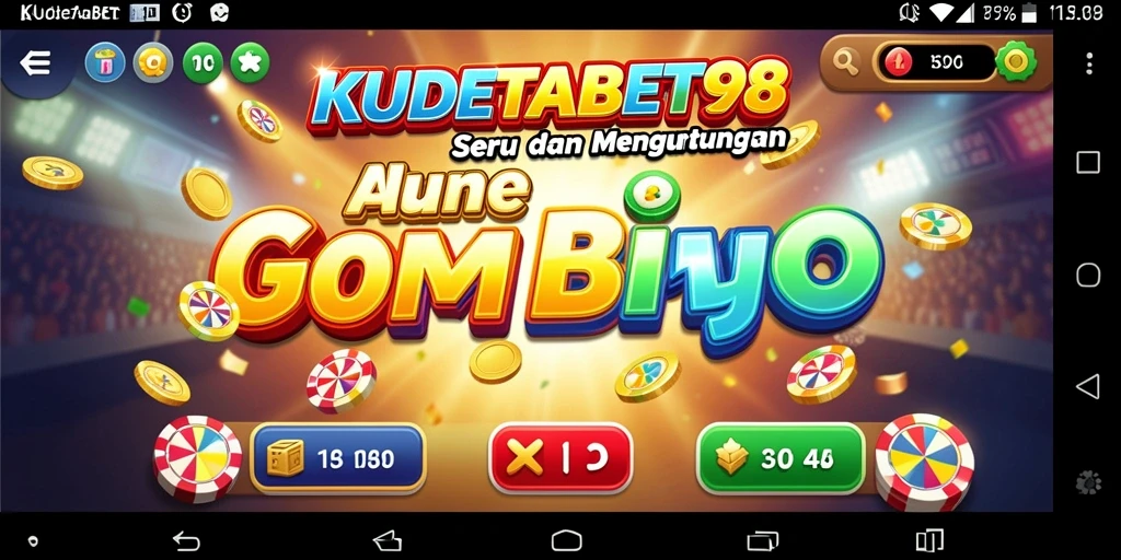 Tampilan gameplay Bingo yang seru di KUDETABET98.