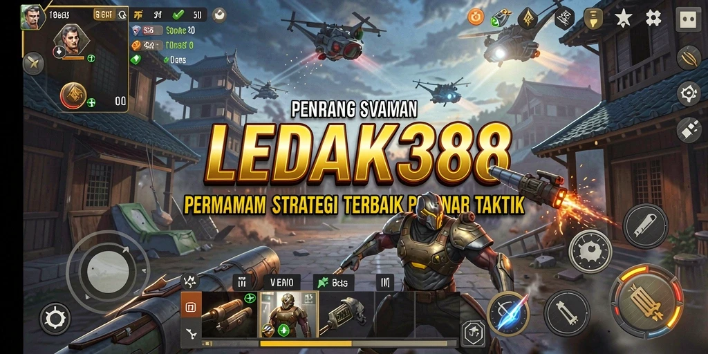 Screenshot permainan menunjukkan aksi strategis yang mendebarkan.