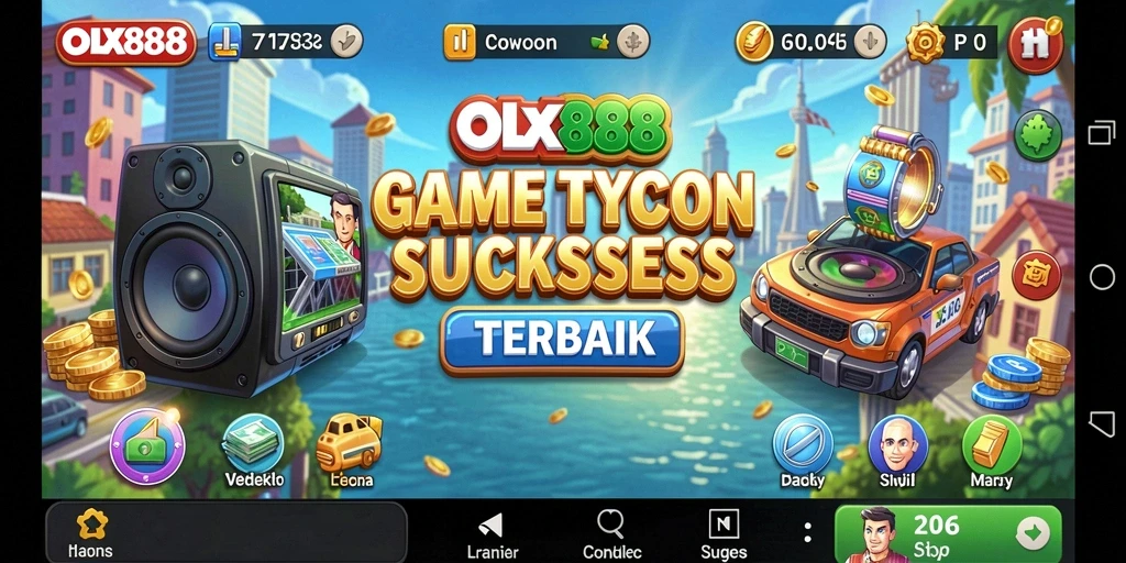 Tampilan gameplay OLX888 yang menarik dan kompetitif.
