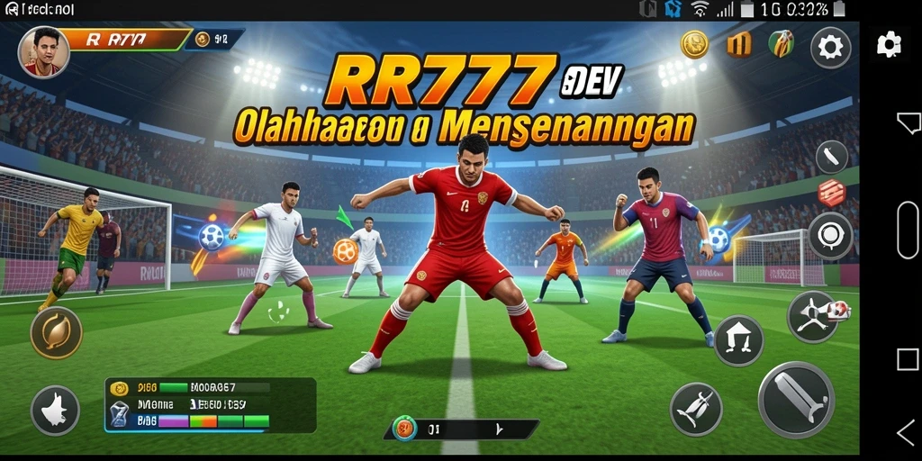Tangkapan layar utama dari gameplay seru RR777 dalam olahraga.
